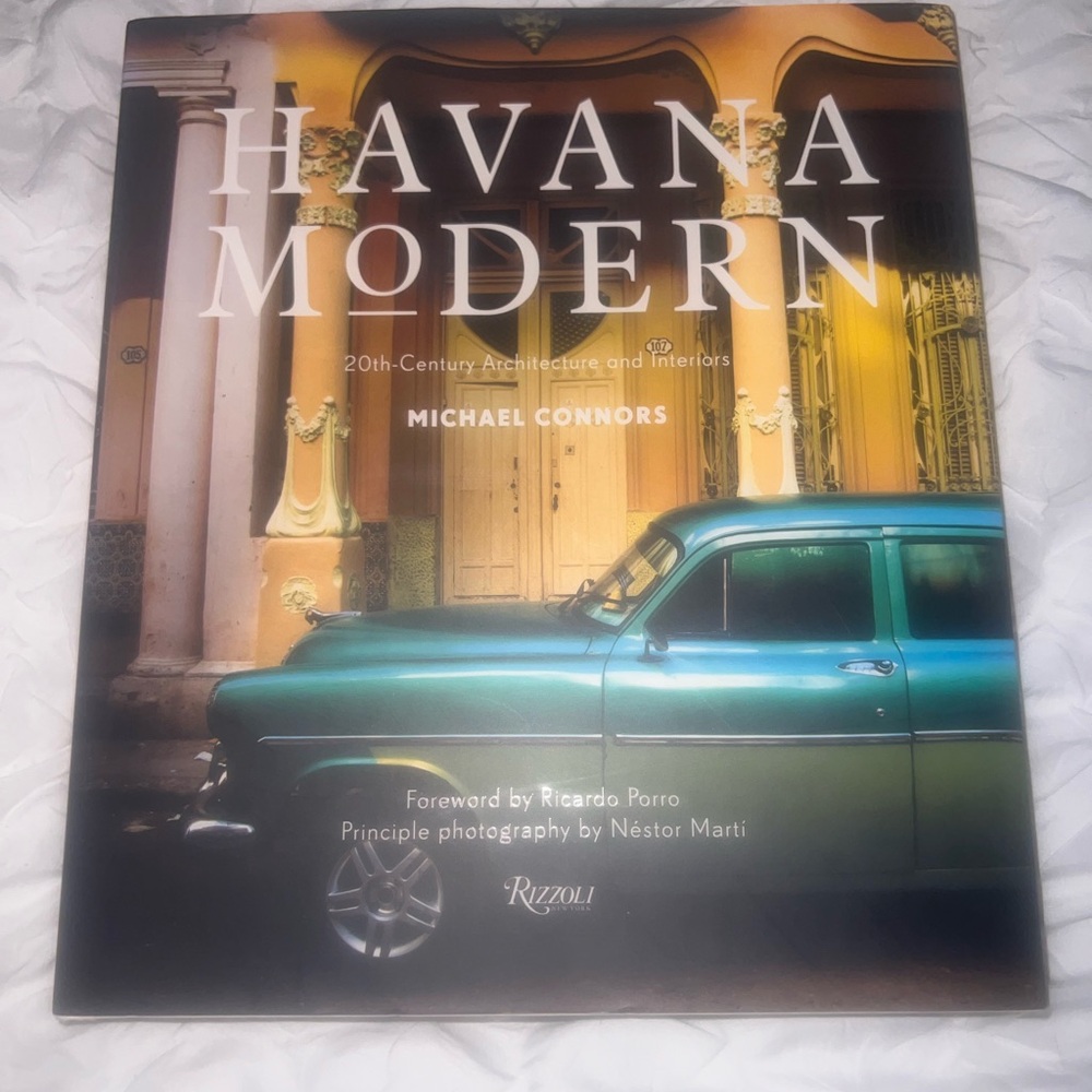 Rizzoli Havana Modern Book - Teal and Yellow Cover